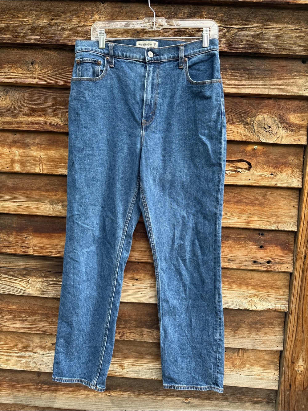 Abercrombie & fitch the ankle straight ultra high rise jeans size 29/8L